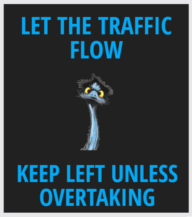 Let The Traffic Flow Bumper Sticker